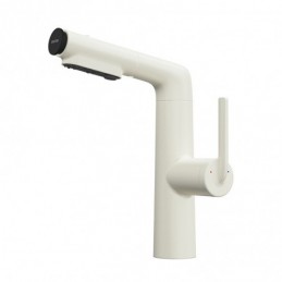 Basin Mixer Tap Cream White...