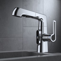 Basin Mixer Tap Silver...