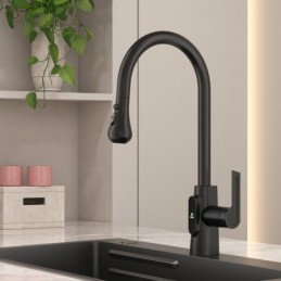Kitchen Mixer Tap Black...