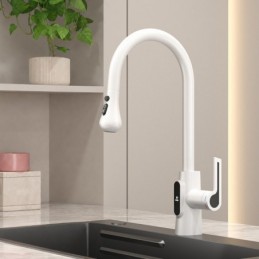 Kitchen Mixer Tap White...
