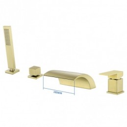 Shower System Brushed Gold...