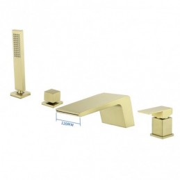 Shower System Brushed Gold...