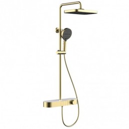 Shower System Brushed Gold...