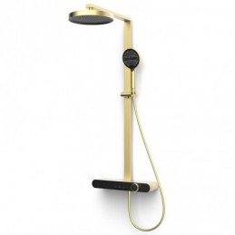 Shower System Brushed Gold...