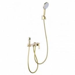 Shower System Brushed Gold...