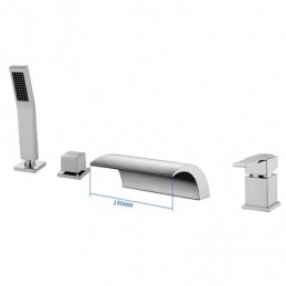 Shower System Chrome Solid...