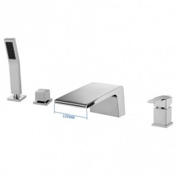Shower System Chrome Solid...