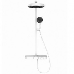 Shower System White Solid...