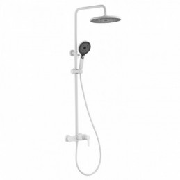 Shower System White Solid...